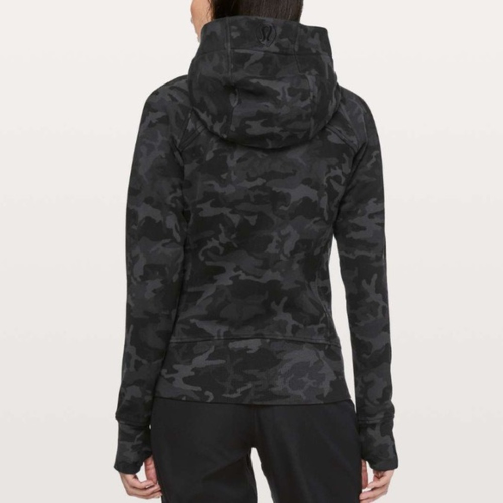 Lululemon Dark Camo Scuba Hoodie - Picture 2 of 6